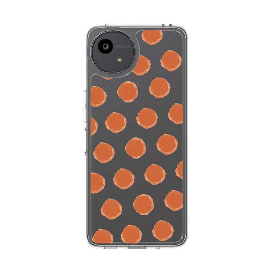 Slim Protection Case［ Original - Favorite Color Polka Dots - Red ］