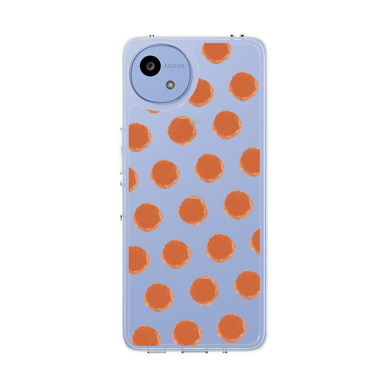 Slim Protection Case［ Original - Favorite Color Polka Dots - Red ］