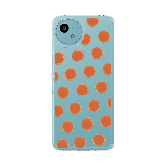 Slim Protection Case［ Original - Favorite Color Polka Dots - Red ］