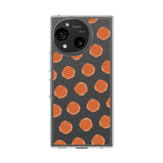 Slim Protection Case［ Original - Favorite Color Polka Dots - Red ］