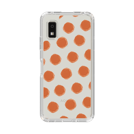 Slim Protection Case［ Original - Favorite Color Polka Dots - Red ］