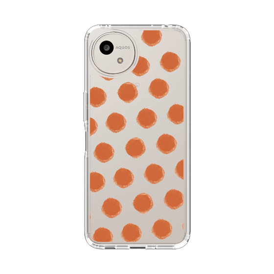 Slim Protection Case［ Original - Favorite Color Polka Dots - Red ］