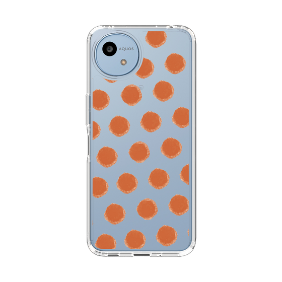 Slim Protection Case［ Original - Favorite Color Polka Dots - Red ］