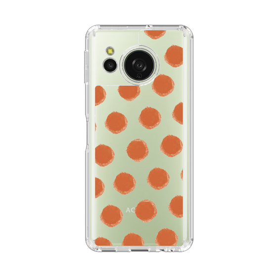 Slim Protection Case［ Original - Favorite Color Polka Dots - Red ］