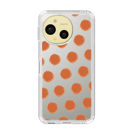 Slim Protection Case［ Original - Favorite Color Polka Dots - Red ］