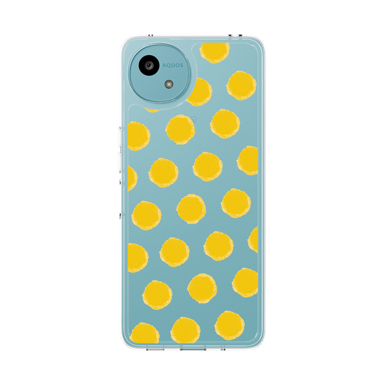 Slim Protection Case［ Original - Favorite Color Polka Dots - Yellow ］