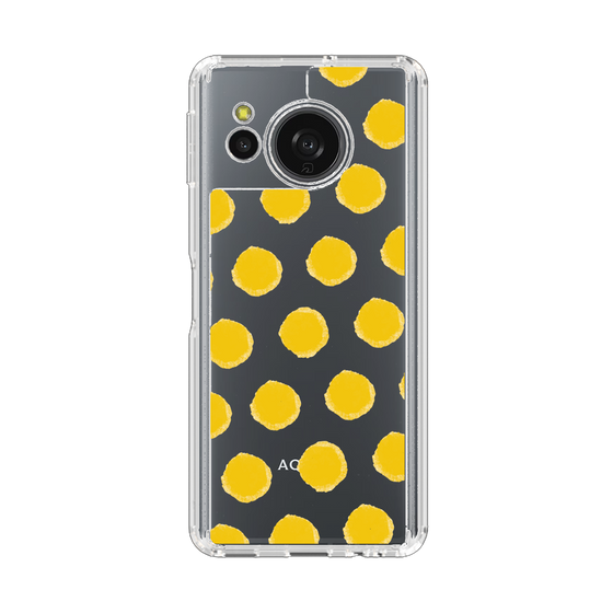 Slim Protection Case［ Original - Favorite Color Polka Dots - Yellow ］