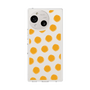 Slim Protection Case［ Original - Favorite Color Polka Dots - Orange ］