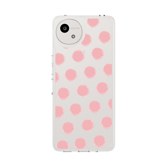 Slim Protection Case［ Original - Favorite Color Polka Dots - Pink ］