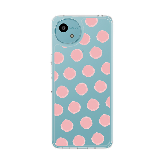 Slim Protection Case［ Original - Favorite Color Polka Dots - Pink ］