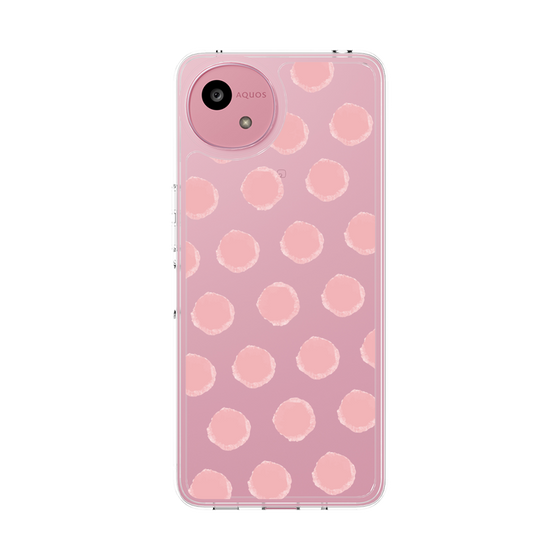 Slim Protection Case［ Original - Favorite Color Polka Dots - Pink ］