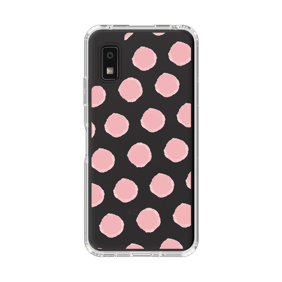 Slim Protection Case［ Original - Favorite Color Polka Dots - Pink ］
