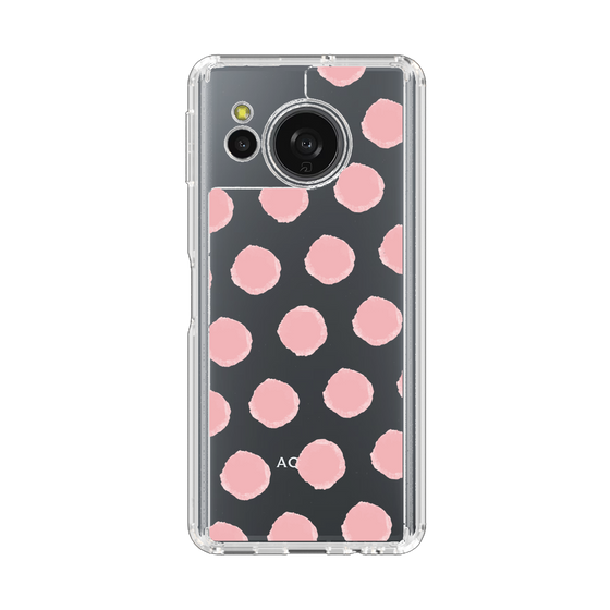 Slim Protection Case［ Original - Favorite Color Polka Dots - Pink ］