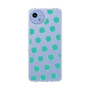 Slim Protection Case［ Original - Favorite Color Polka Dots - Green ］