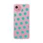 Slim Protection Case［ Original - Favorite Color Polka Dots - Green ］