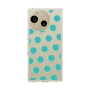 Slim Protection Case［ Original - Favorite Color Polka Dots - Green ］