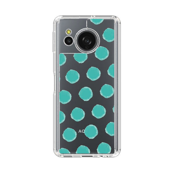 Slim Protection Case［ Original - Favorite Color Polka Dots - Green ］
