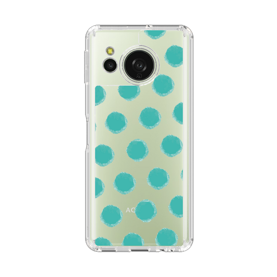 Slim Protection Case［ Original - Favorite Color Polka Dots - Green ］