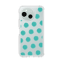 Slim Protection Case［ Original - Favorite Color Polka Dots - Green ］