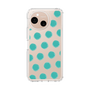 Slim Protection Case［ Original - Favorite Color Polka Dots - Green ］
