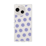 Slim Protection Case［ Original - Favorite Color Polka Dots - Purple ］