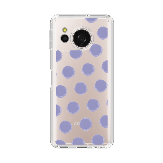 Slim Protection Case［ Original - Favorite Color Polka Dots - Purple ］