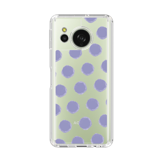 Slim Protection Case［ Original - Favorite Color Polka Dots - Purple ］