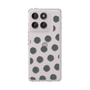 Slim Protection Case［ Original - Favorite Color Polka Dots - Black ］