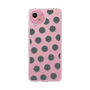 Slim Protection Case［ Original - Favorite Color Polka Dots - Black ］