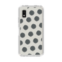 Slim Protection Case［ Original - Favorite Color Polka Dots - Black ］