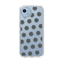 Slim Protection Case［ Original - Favorite Color Polka Dots - Black ］