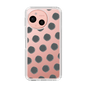 Slim Protection Case［ Original - Favorite Color Polka Dots - Black ］