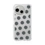 Slim Protection Case［ Original - Favorite Color Polka Dots - Black ］