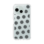 Slim Protection Case［ Original - Favorite Color Polka Dots - Black ］