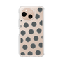 Slim Protection Case［ Original - Favorite Color Polka Dots - Black ］