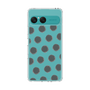 Slim Protection Case［ Original - Favorite Color Polka Dots - Black ］