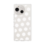 Slim Protection Case［ Original - Favorite Color Polka Dots - White ］