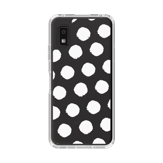 Slim Protection Case［ Original - Favorite Color Polka Dots - White ］