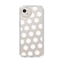 Slim Protection Case［ Original - Favorite Color Polka Dots - White ］