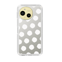 Slim Protection Case［ Original - Favorite Color Polka Dots - White ］