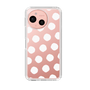 Slim Protection Case［ Original - Favorite Color Polka Dots - White ］