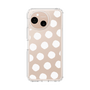 Slim Protection Case［ Original - Favorite Color Polka Dots - White ］