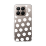 Slim Protection Case［ Original - Favorite Color Polka Dots - White ］