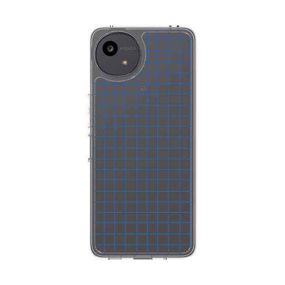 Slim Protection Case［ Original - Favorite Color Check - Blue ］