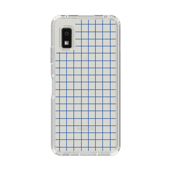 Slim Protection Case［ Original - Favorite Color Check - Blue ］