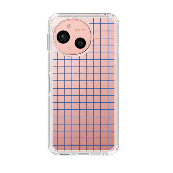 Slim Protection Case［ Original - Favorite Color Check - Blue ］
