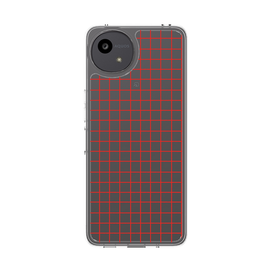 Slim Protection Case［ Original - Favorite Color Check - Red ］