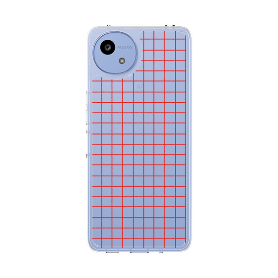 Slim Protection Case［ Original - Favorite Color Check - Red ］