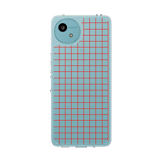 Slim Protection Case［ Original - Favorite Color Check - Red ］