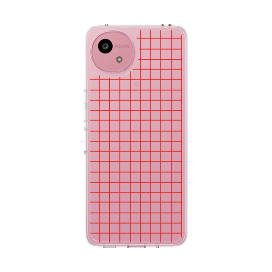 Slim Protection Case［ Original - Favorite Color Check - Red ］